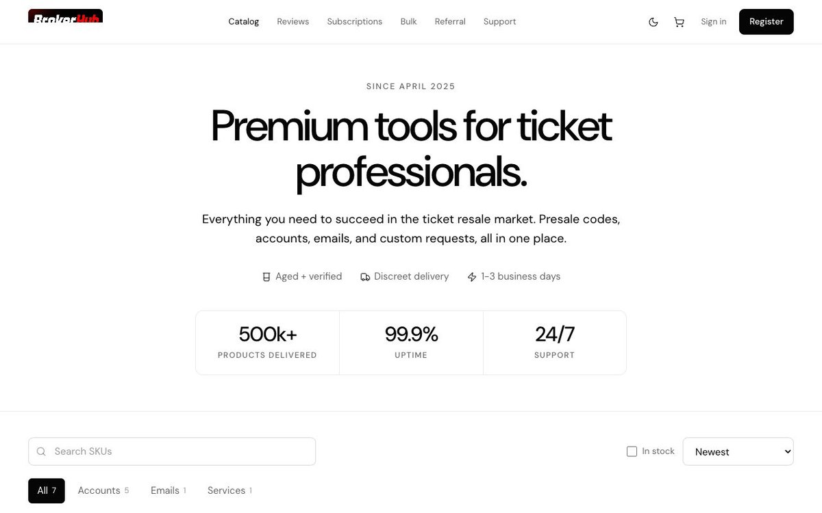 BrokerHub preview