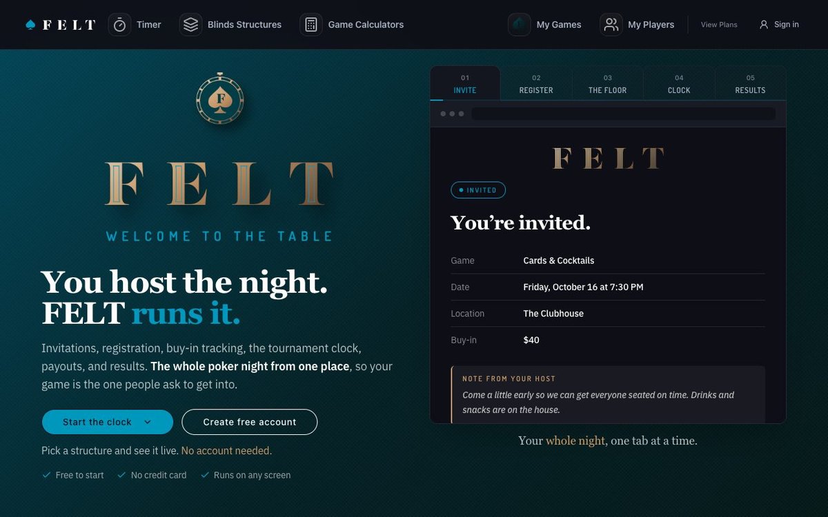 FELT preview
